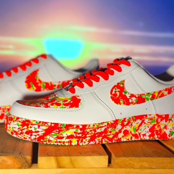 Custom nike air force 1s - Picture 3 of 4